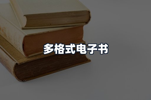 多格式电子书